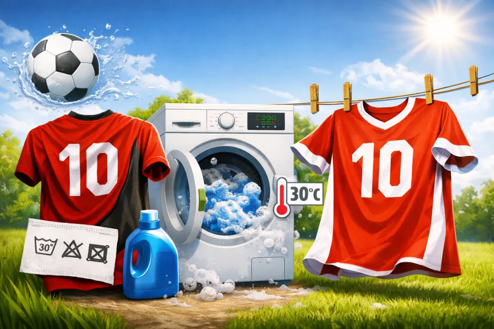 Zo was je een voetbalshirt het beste