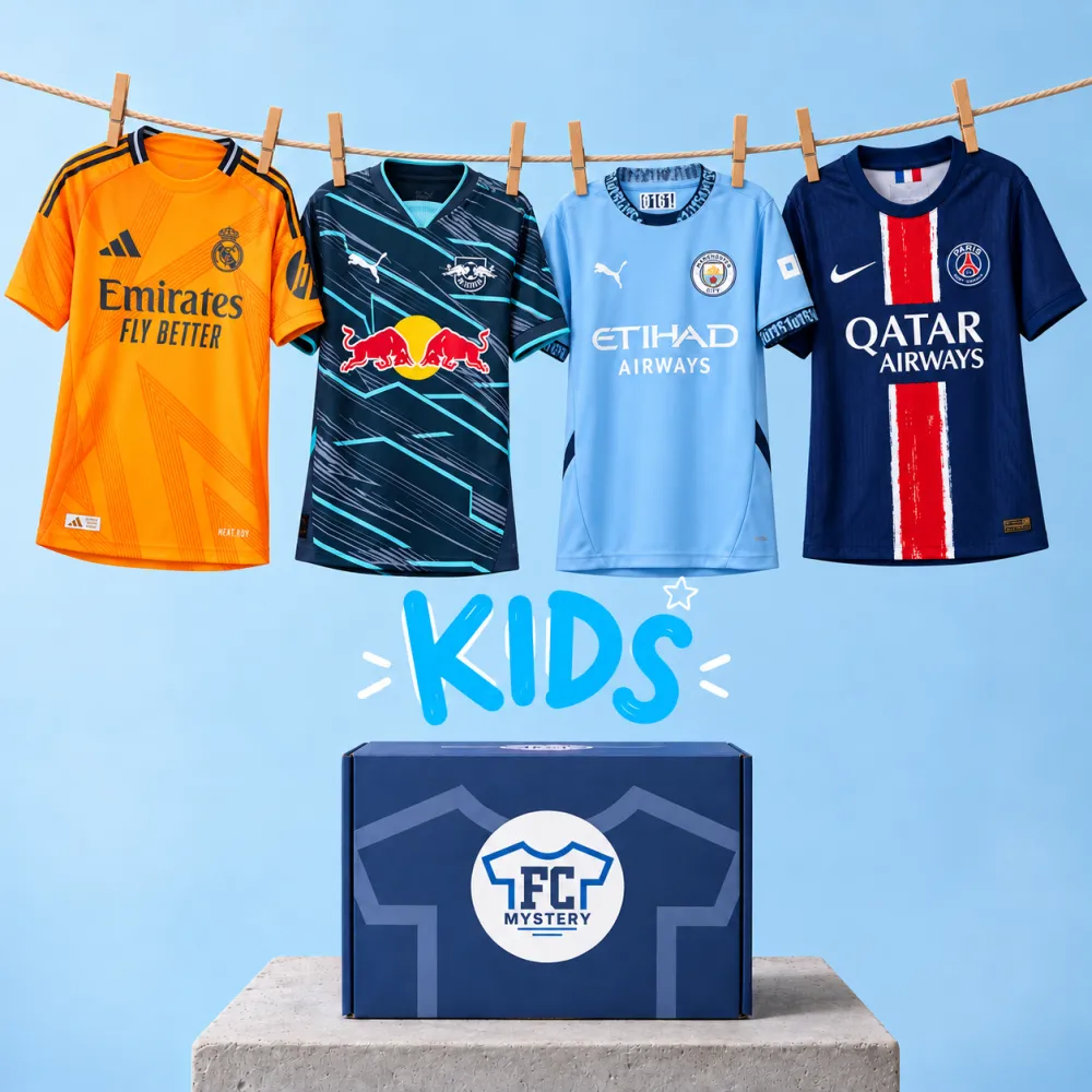 Kids Football Shirt Mystery Box 