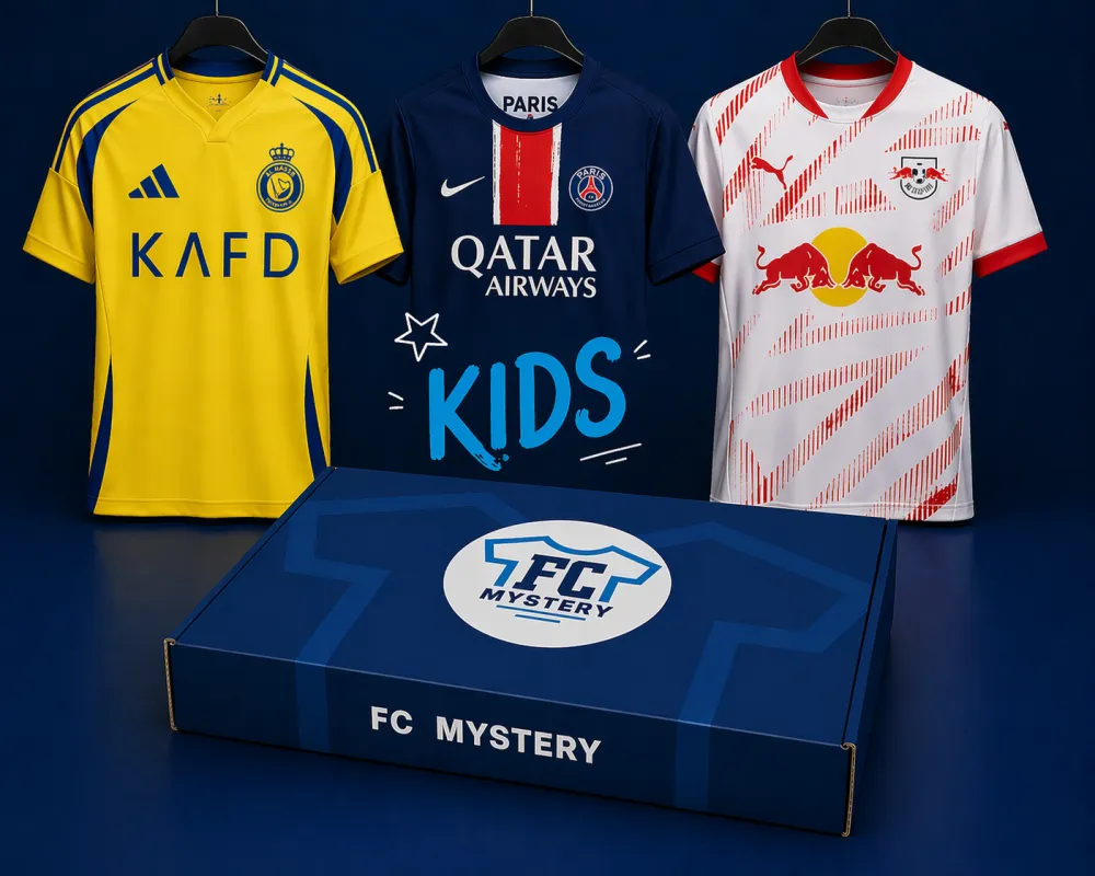 Kids Football Shirt Mystery Box 